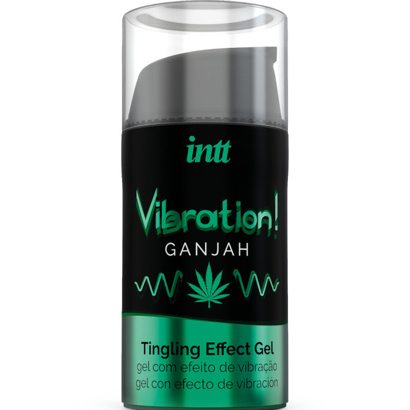 Intt - Puissant Stimulant Intime Gel Vibrant Liquide Cannabis 15Ml